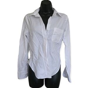 ❤️ J. Crew White Button-Up Shirt☆